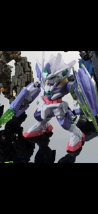 万代高达FW CONVERGE精选真实色机体盒蛋 飞翼 OOQ 报丧女妖 F91