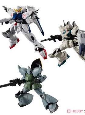 【现货】万代 高达GFrame 08 高达F91 EZ8 量产勇士 骨架拼装食玩