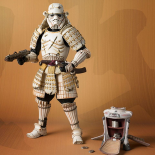 万代 名将 星球大战 曼达洛人 足轻白兵 暴风兵 战损版 手办