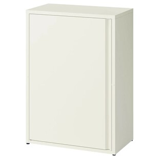 国内宜家代购苏恩索 柜子灰白60x35x86 厘米储物柜收纳柜落地柜
