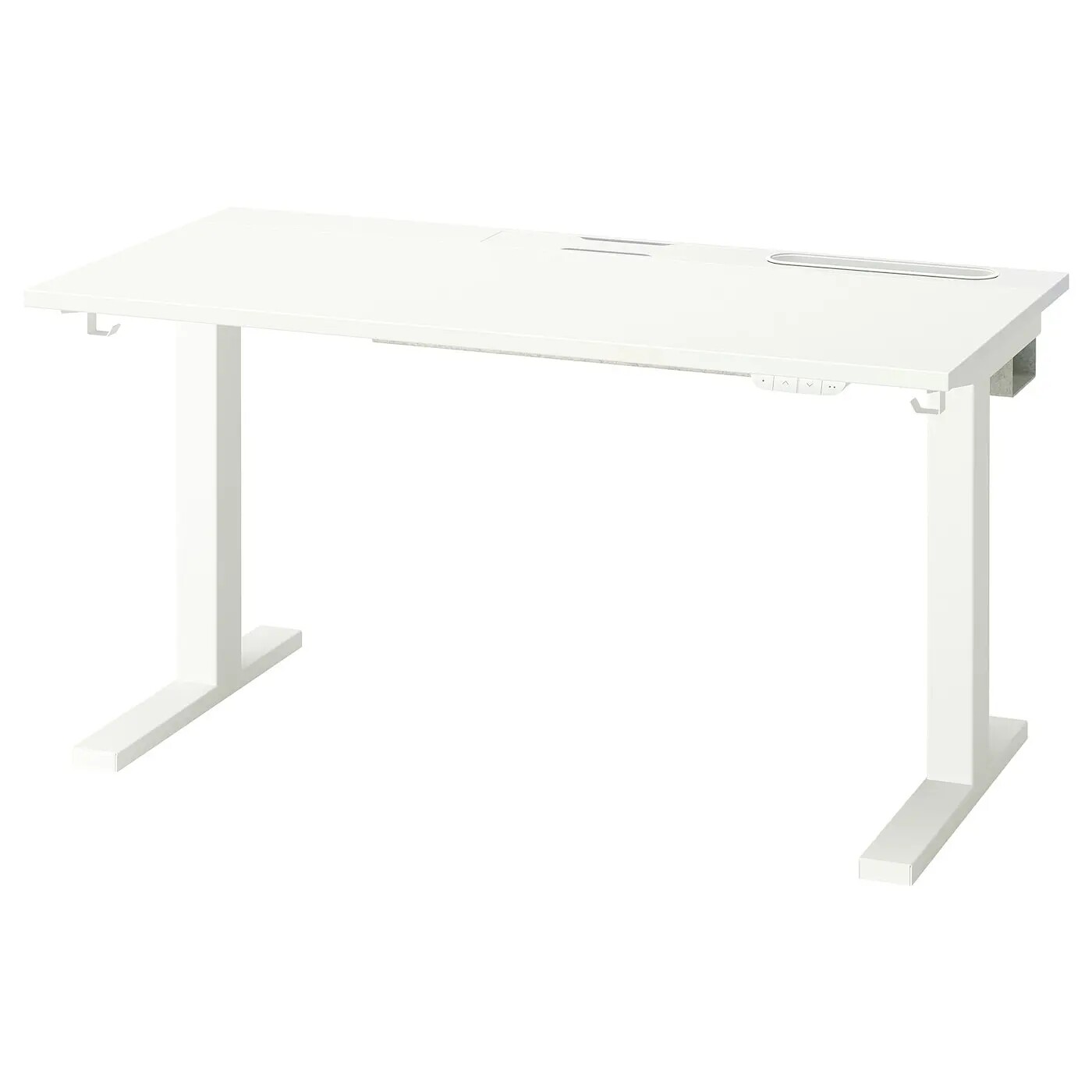 IKEA宜家代购米特丛120x60坐/站两用式办公桌电动电脑桌高度可调图片