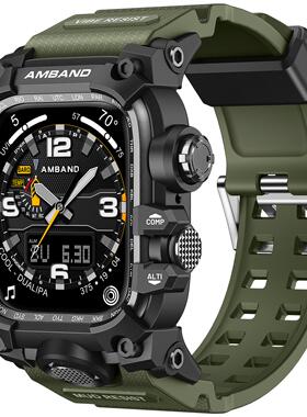 适用iWatchUltra3表带AppleWatch11苹果手表带S10改装小泥王7保护壳S9代金属 一体iWatch保护壳套SE男46/49mm