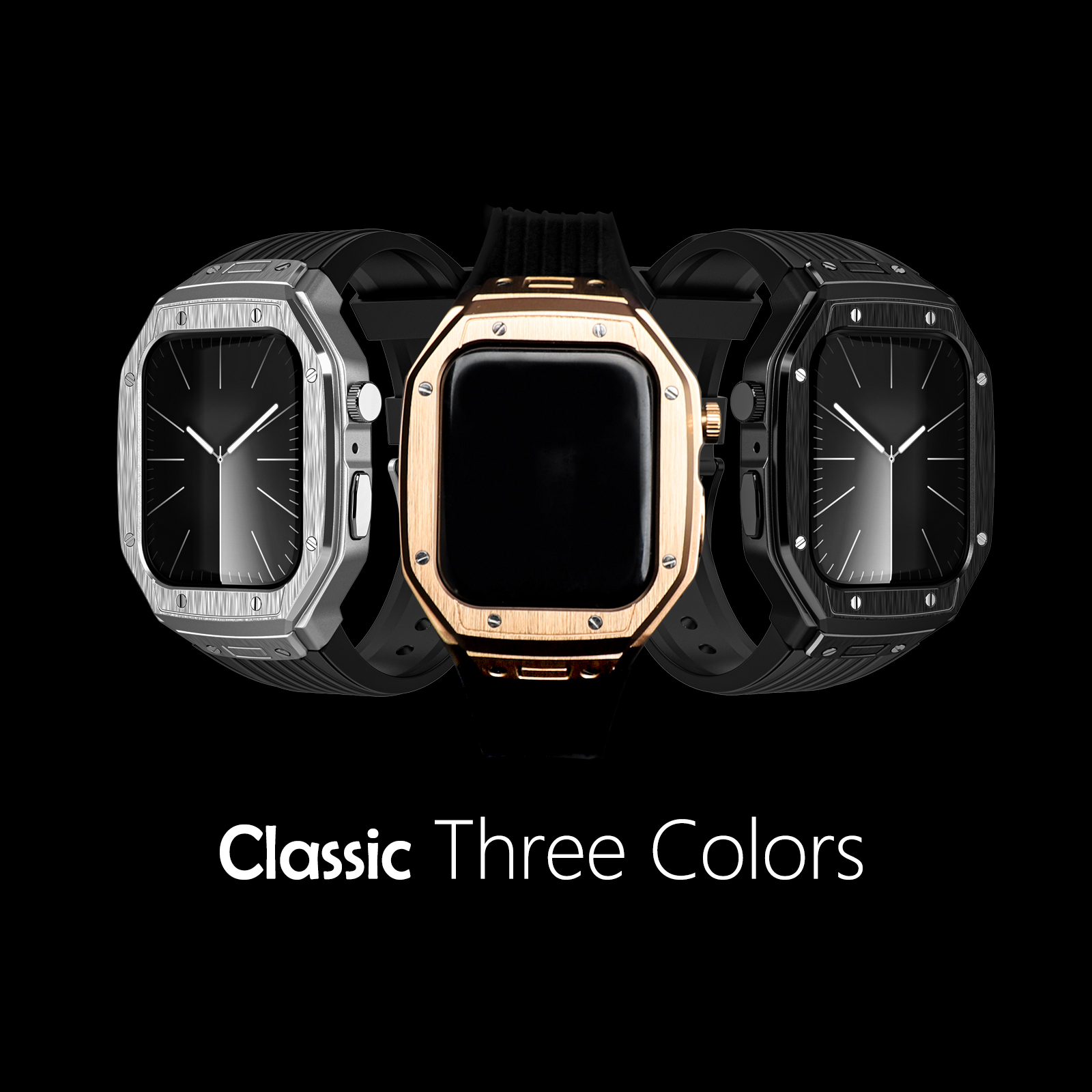诺威仕AppleWatch金属一体表壳
