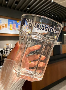 800ml大容量玻璃杯ins杯子柠檬果汁杯创意水果茶杯网红啤酒杯