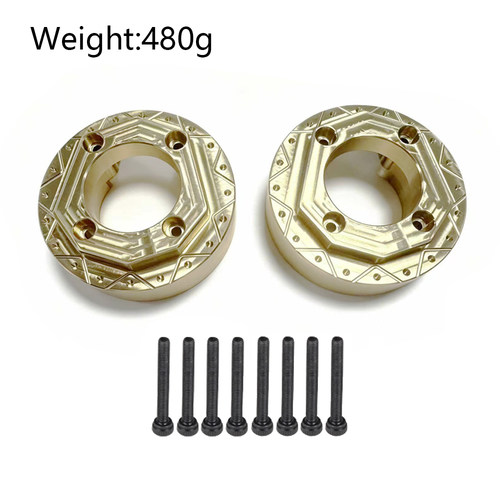 雷拉洛1/7攀爬车MK07/TK07 黄铜桥边配重 OP升级件 240g一个