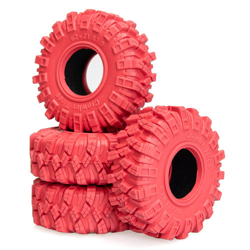 1.0英寸 RC攀爬车胎皮 1/18 TRX4M 1/24 SCX24 FMS Ascent-18