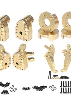 AXIAL 1/8 AXP8 GILAMON 2.2 4X4 RTR 毒蜥 黄铜后轴座 配重c座