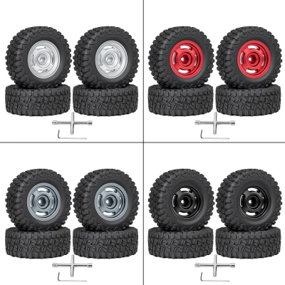 Traxxas1/18 TRX4M MT 1.3寸复古轮胎轮毂 65mm 路虎卫士烈马