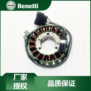 贝纳利原厂配件金鹏502定子组件TRK502X磁电机线圈BJ500GS-A线圈