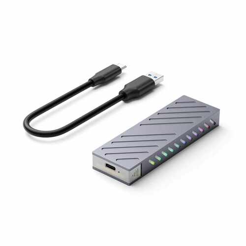 M.2 NVME开卡器JMS583开卡器高速硬盘盒单协议10Gbps开卡量产专用