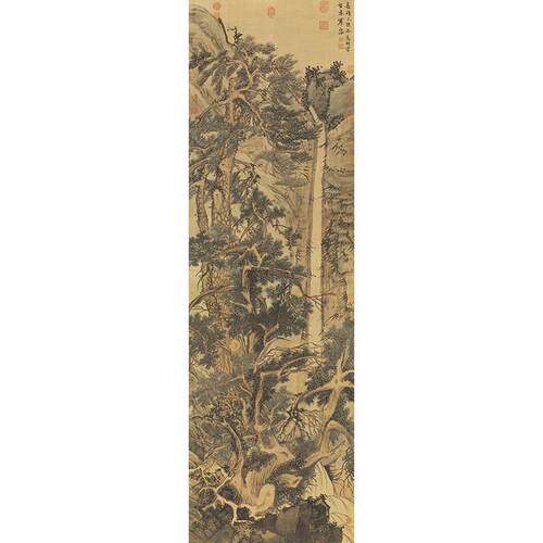 高清复刻文征明岁作品古