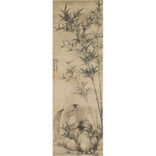 高清复刻元代顾安晚年作