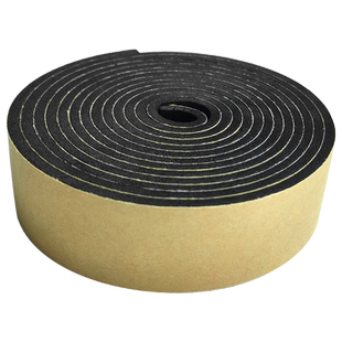 EPDM带胶海绵条自粘三元乙丙发泡橡胶条电柜电箱软密封条门窗风管