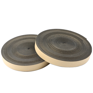 EPDM三元乙丙自粘海绵密封条带胶发泡橡胶条电柜电箱风管防水胶带