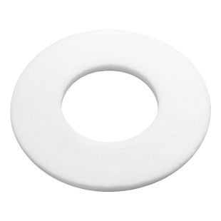 四氟垫片耐高温聚四氟乙烯平垫特富龙塑料王PTFE密封垫圈非标定制