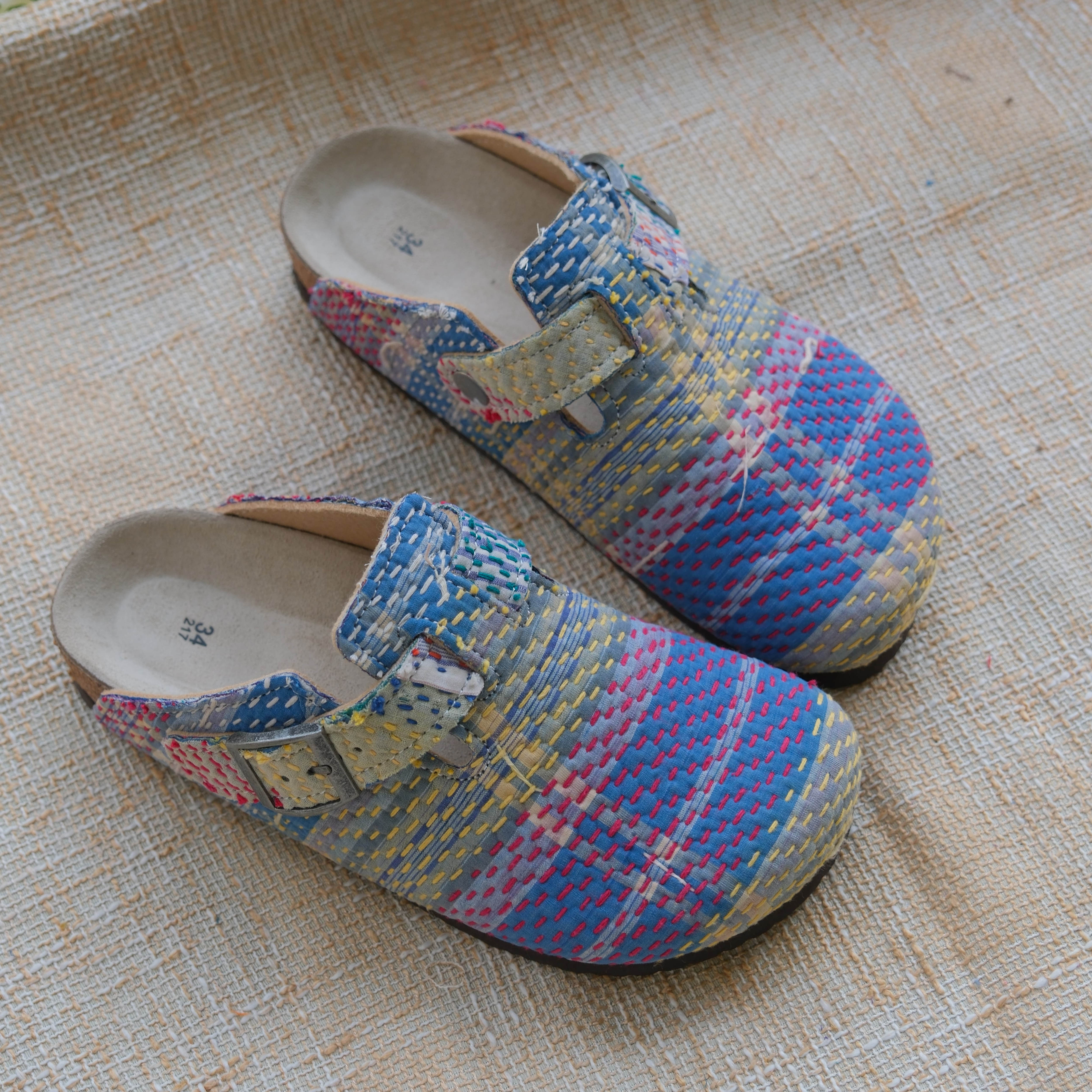 Bhoomi古布勃肯鞋时尚百搭单品手工个性撞色复古一鞋一拍34-60