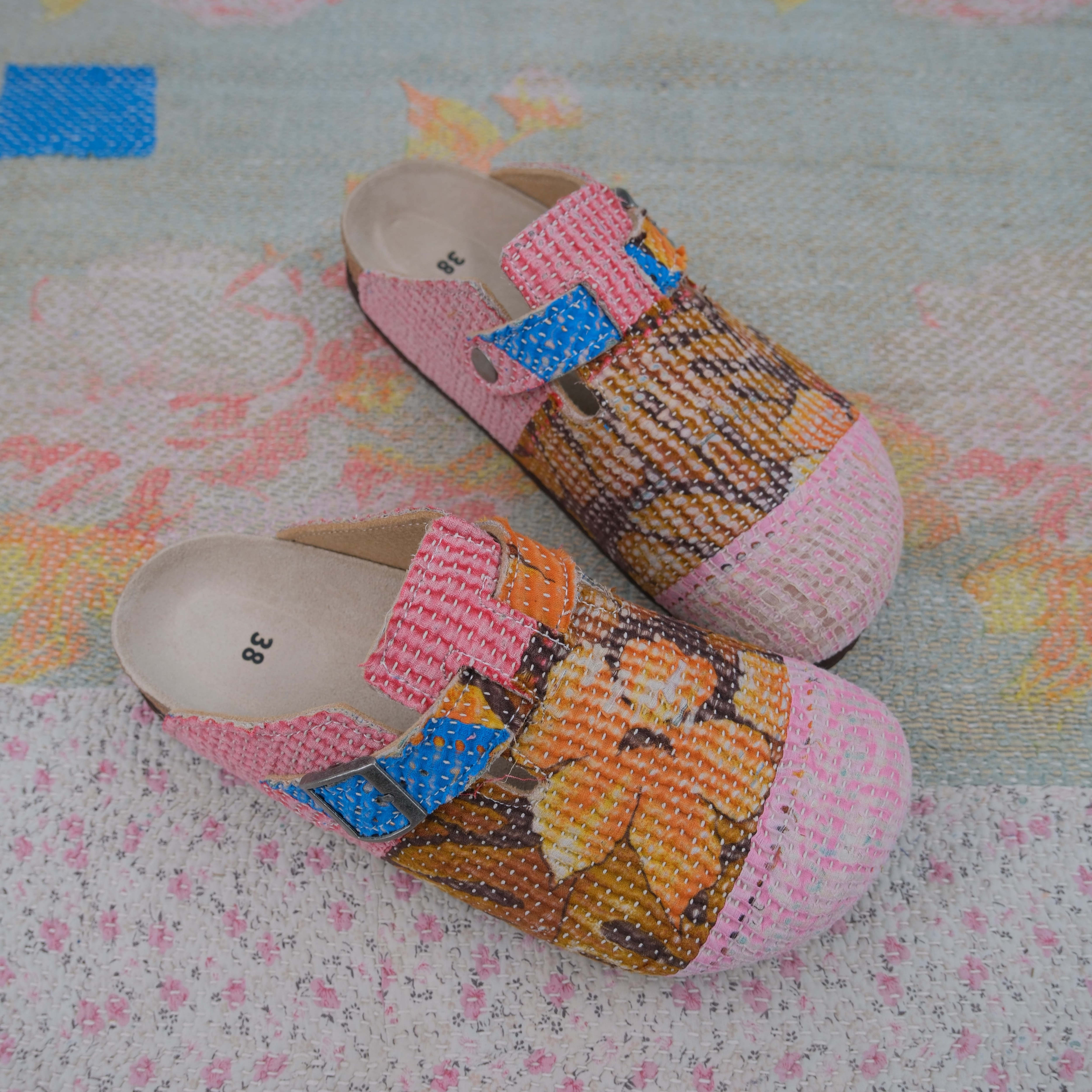 Bhoomi古布勃肯鞋外穿拖鞋百搭单品手工个性复古一鞋一拍38-142