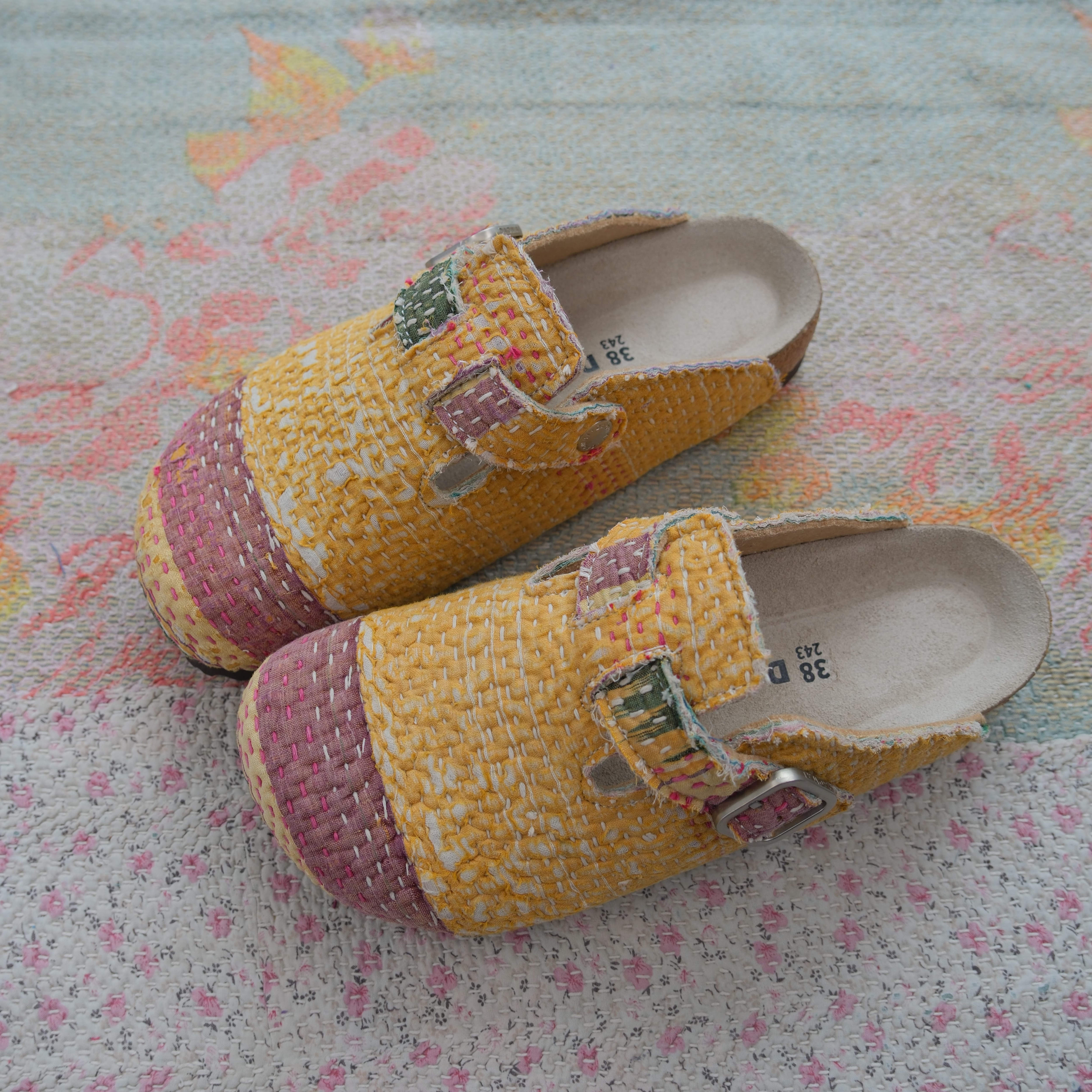 Bhoomi古布勃肯鞋外穿拖鞋百搭单品手工个性复古一鞋一拍38-214