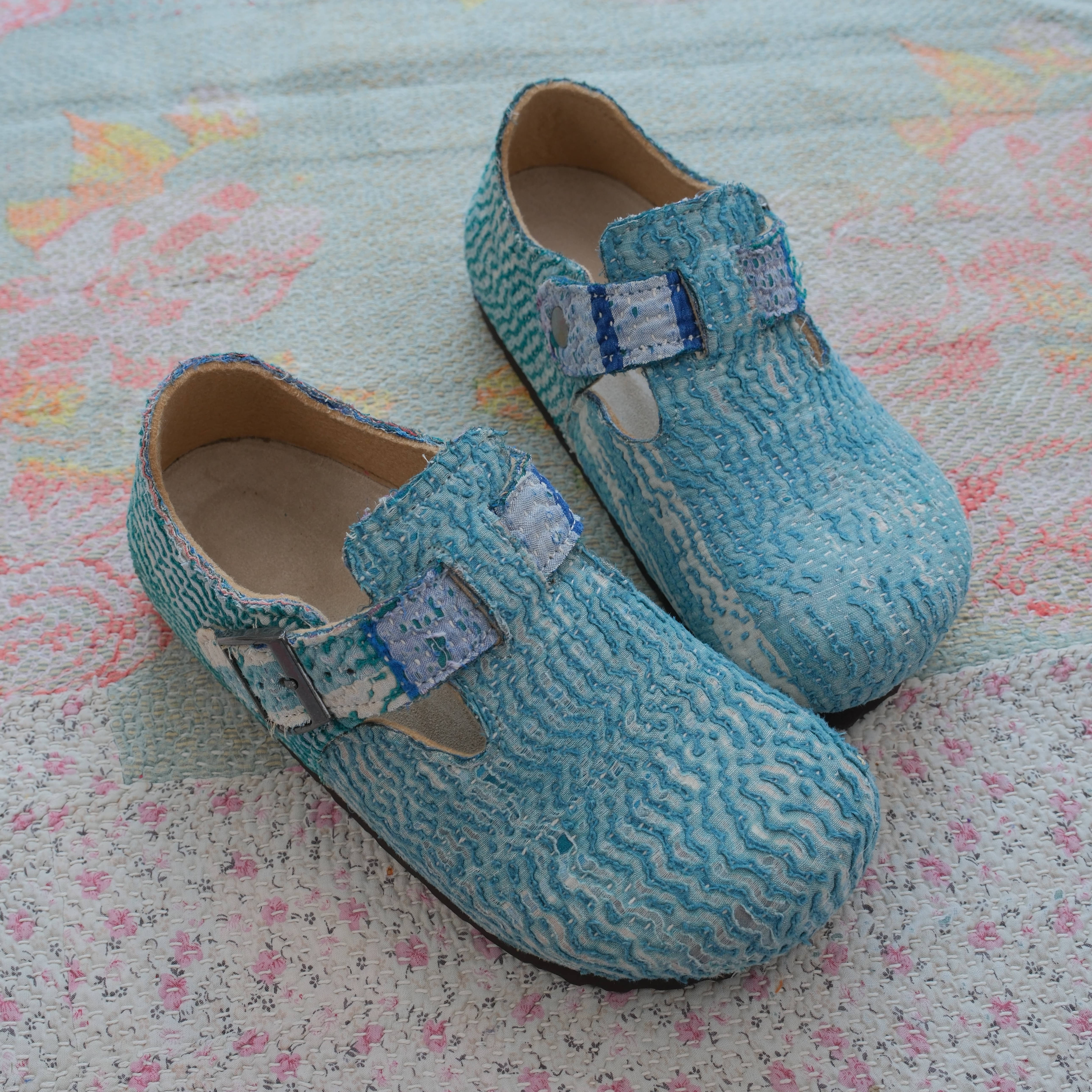 Bhoomi古布勃肯鞋时尚百搭单品手工个性撞色复古35-100