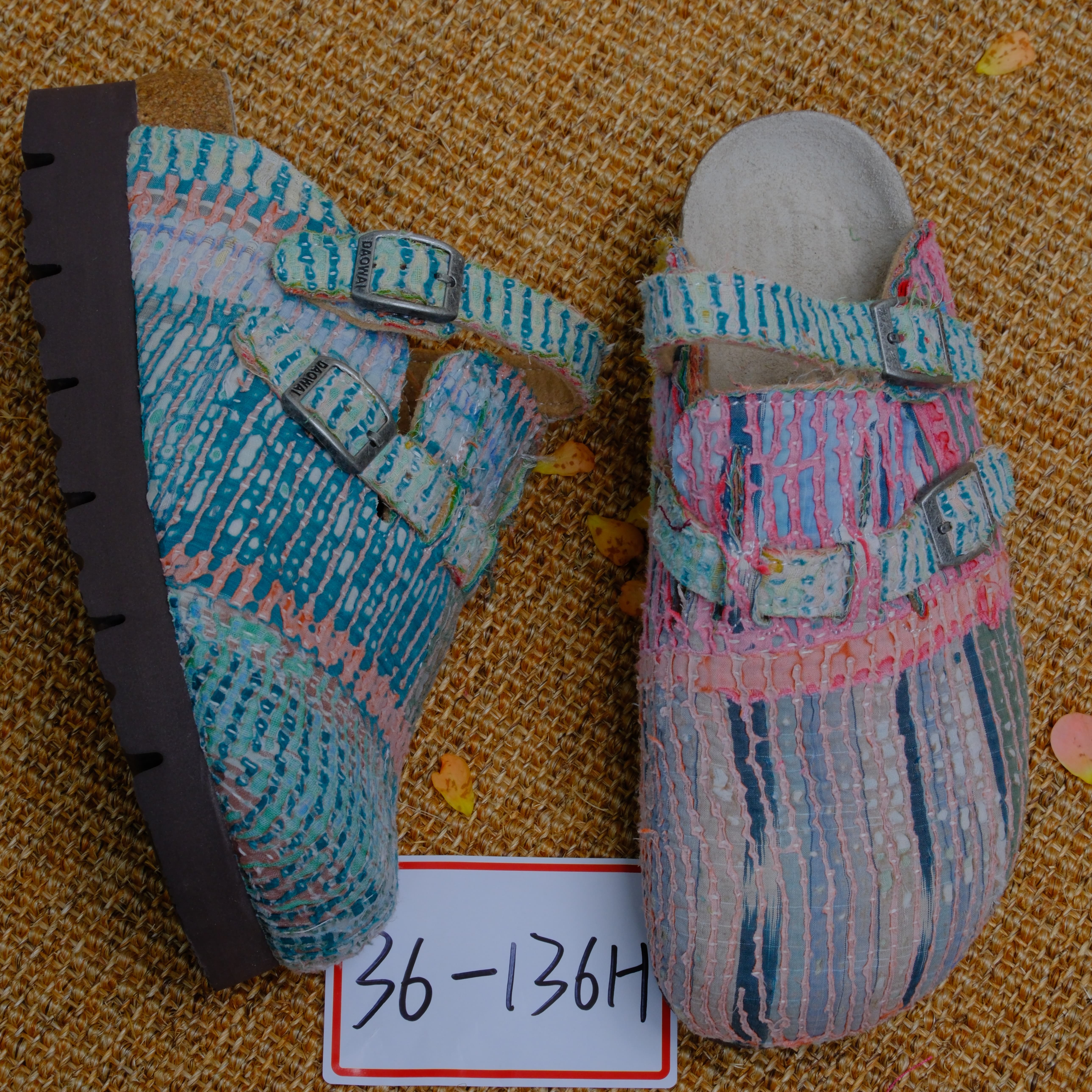 Bhoomi古布勃肯鞋时尚百搭单品手工个性撞色复古一鞋一拍36-136H