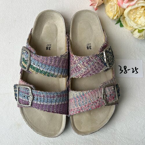 Bhoomi古布勃肯鞋清新素雅百搭单品手工个性厚底一鞋一拍38-25