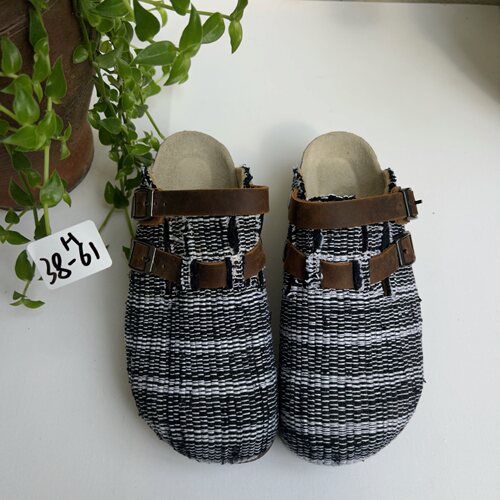 Bhoomi古布勃肯鞋舒适拖鞋百搭单品手工个性复古一鞋一拍38-61H