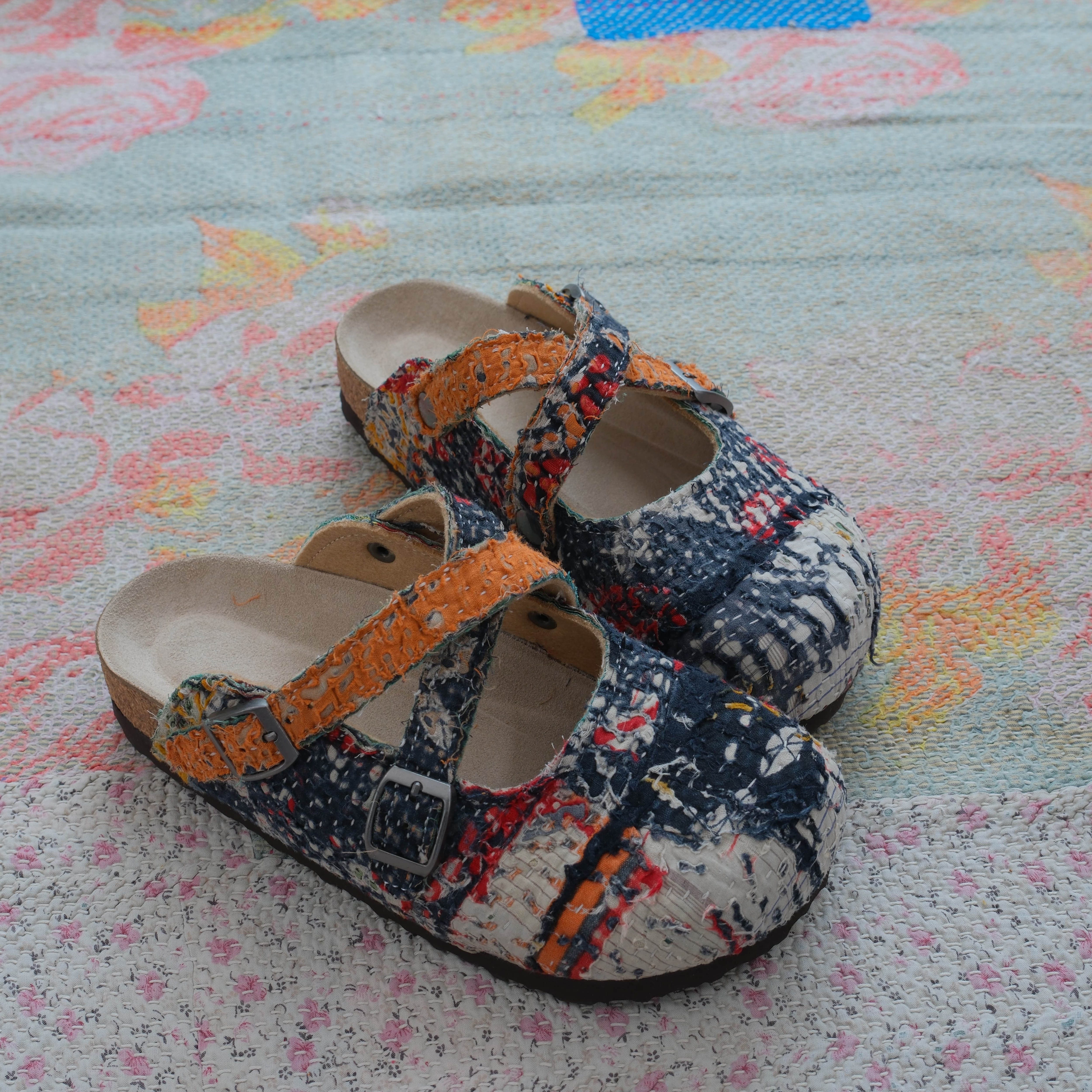 Bhoomi古布勃肯鞋时尚百搭单品手工个性撞色复古35-95