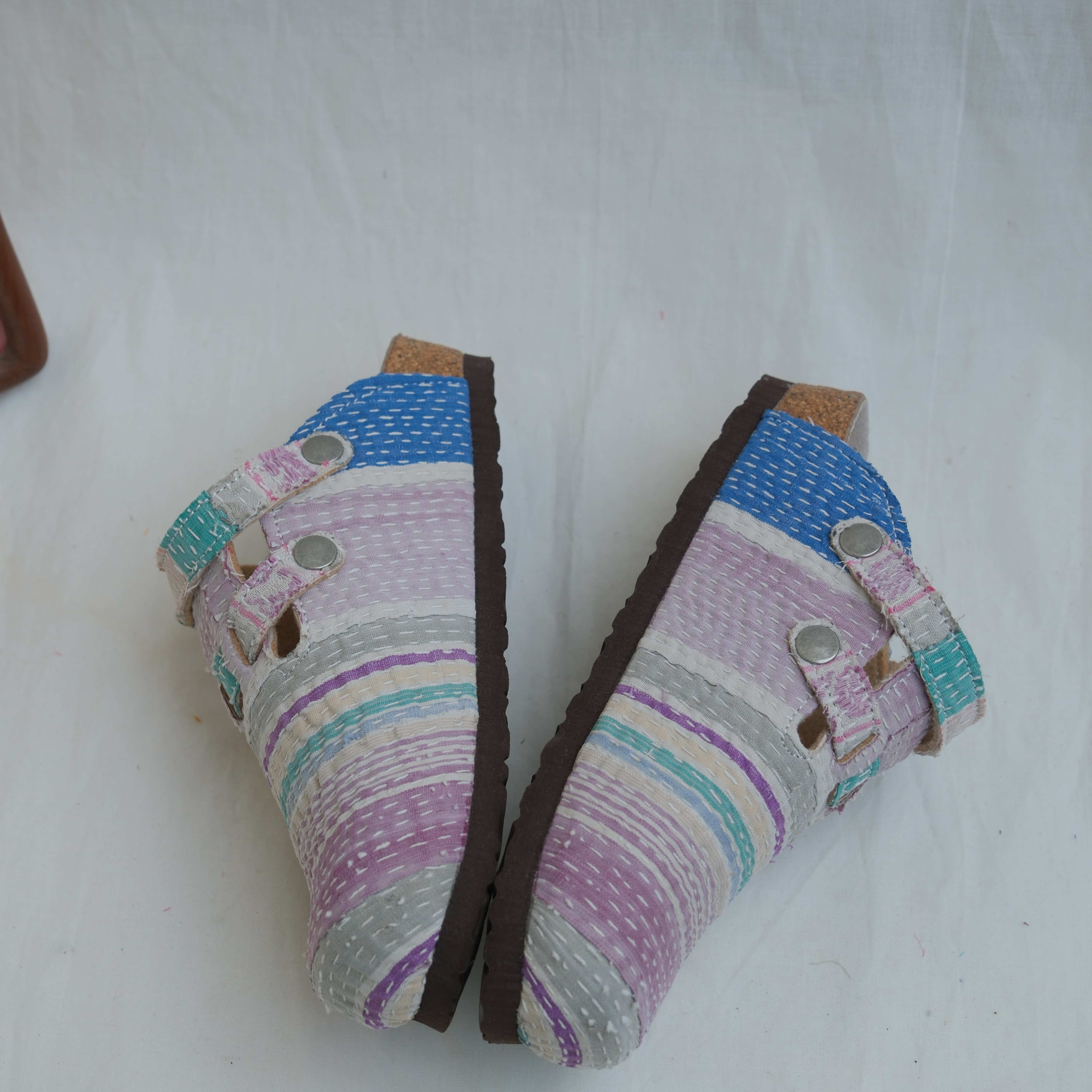 Bhoomi古布勃肯鞋时尚百搭单品手工个性撞色复古37-74