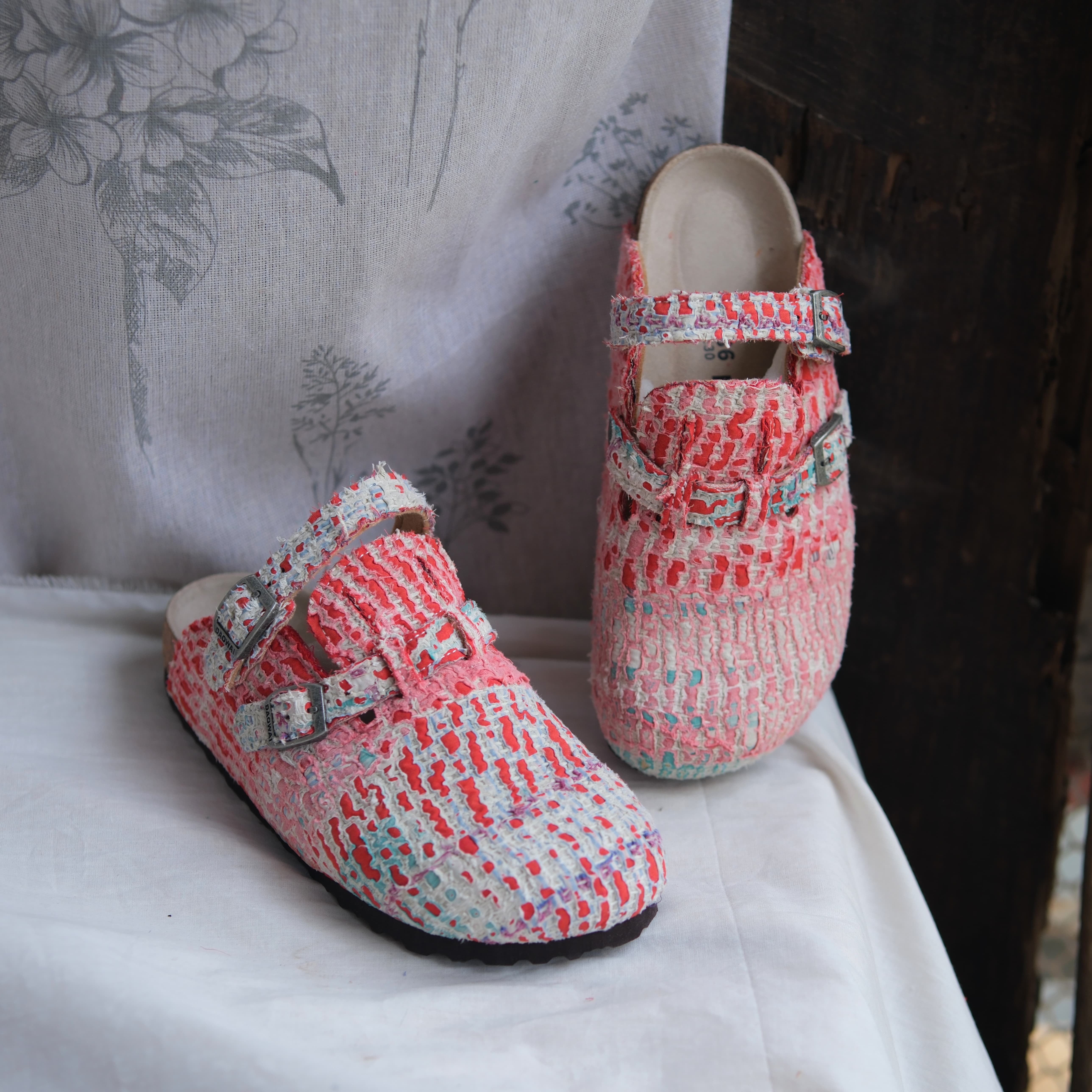 Bhoomi古布勃肯鞋时尚百搭单品手工个性撞色复古一鞋一拍36-97