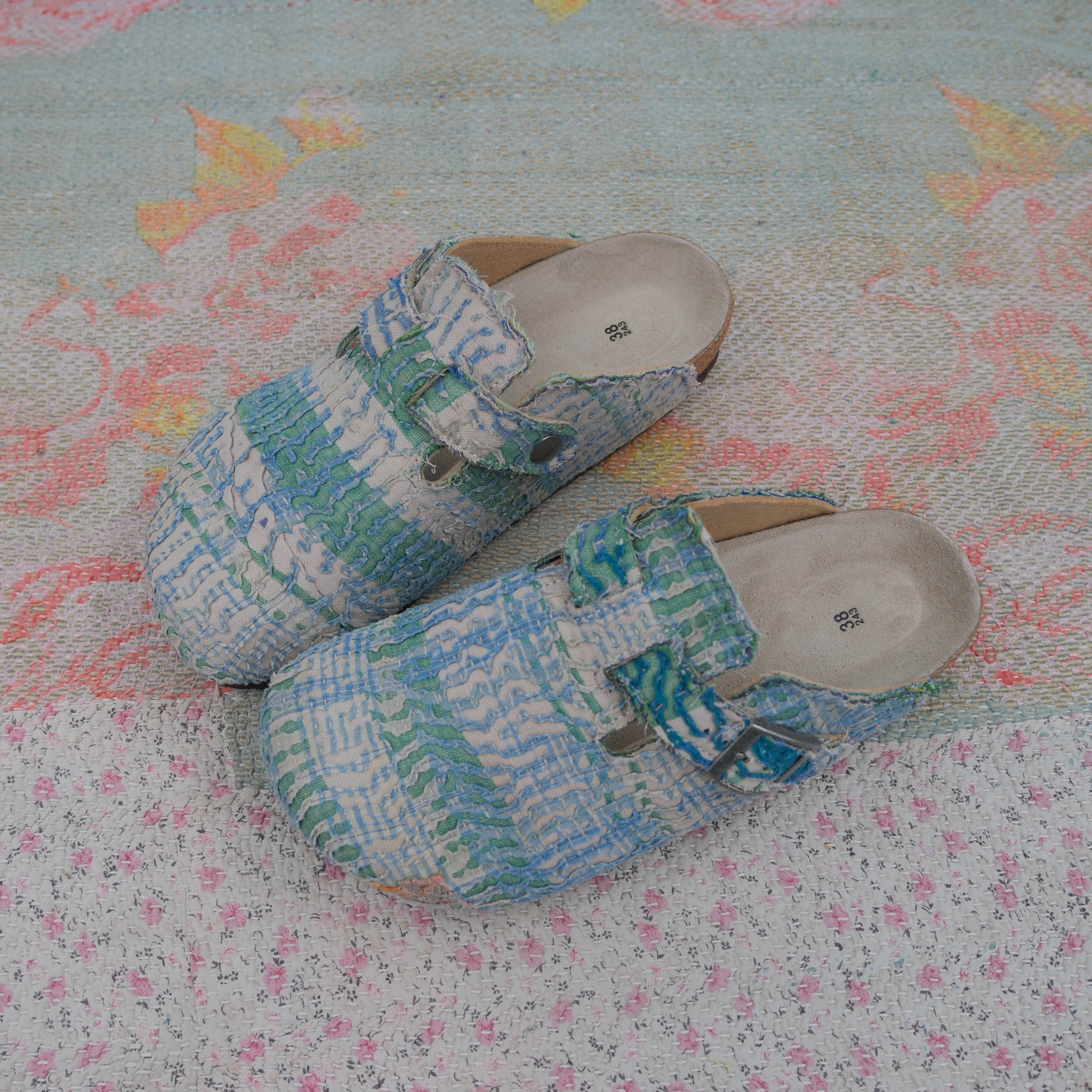 Bhoomi古布勃肯鞋外穿拖鞋百搭单品手工个性复古一鞋一拍38-173