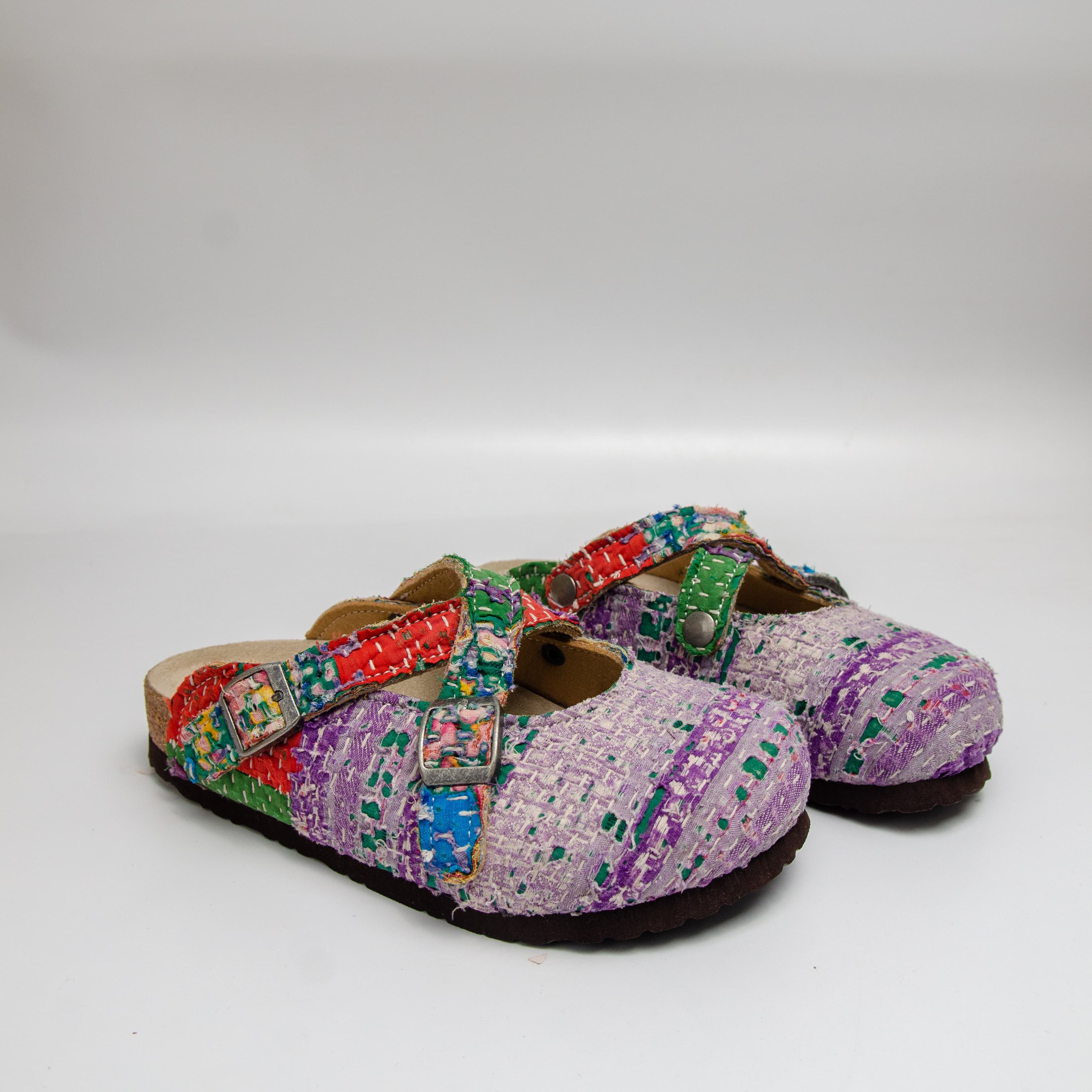 Bhoomi古布勃肯鞋时尚百搭单品手工个性撞色复古一鞋一拍36-163