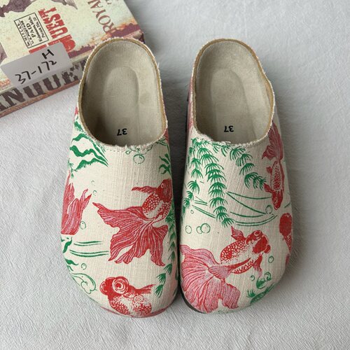 Bhoomi古布勃肯鞋时尚百搭单品手工个性撞色复古37-172H