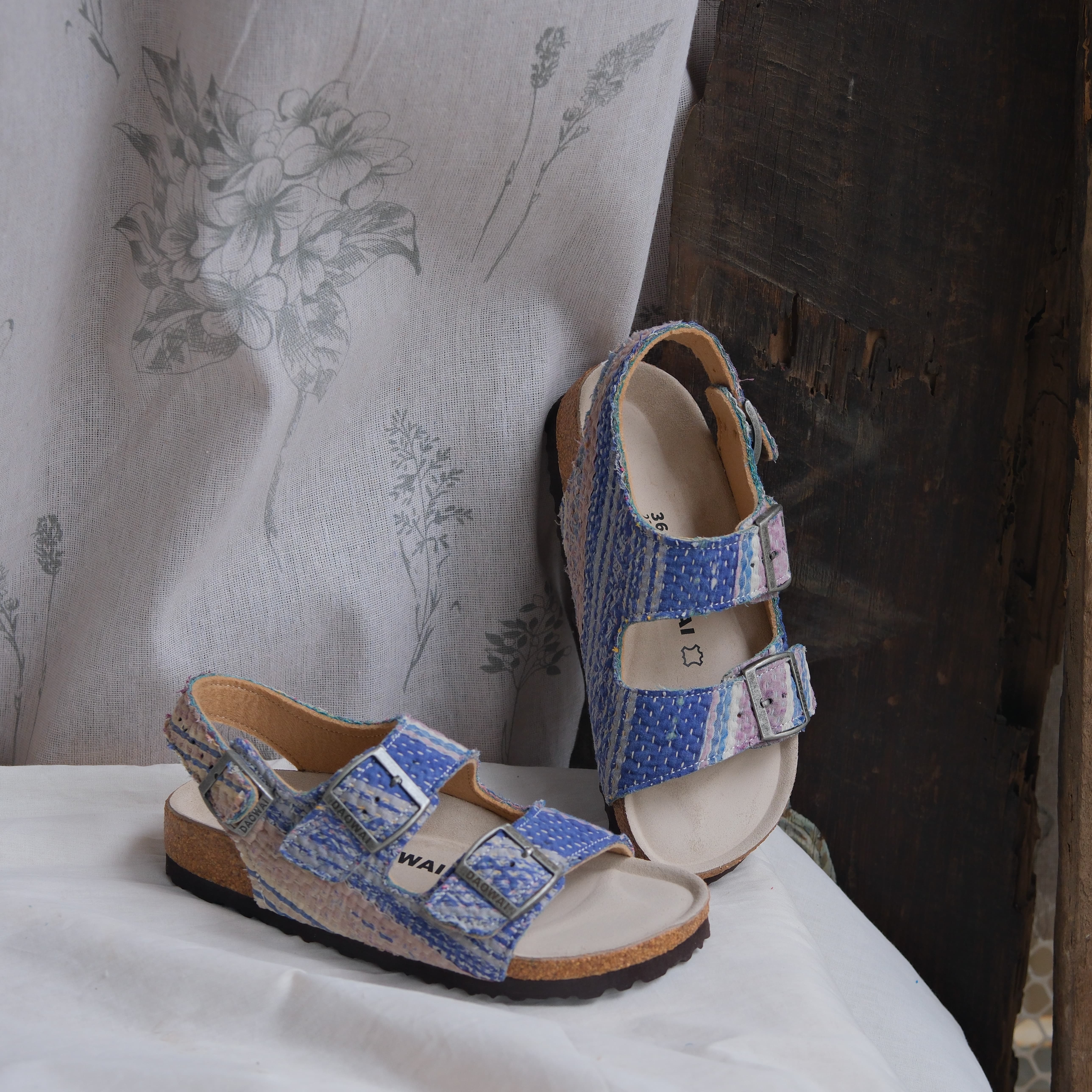 Bhoomi古布勃肯鞋时尚百搭单品手工个性撞色复古一鞋一拍36-25