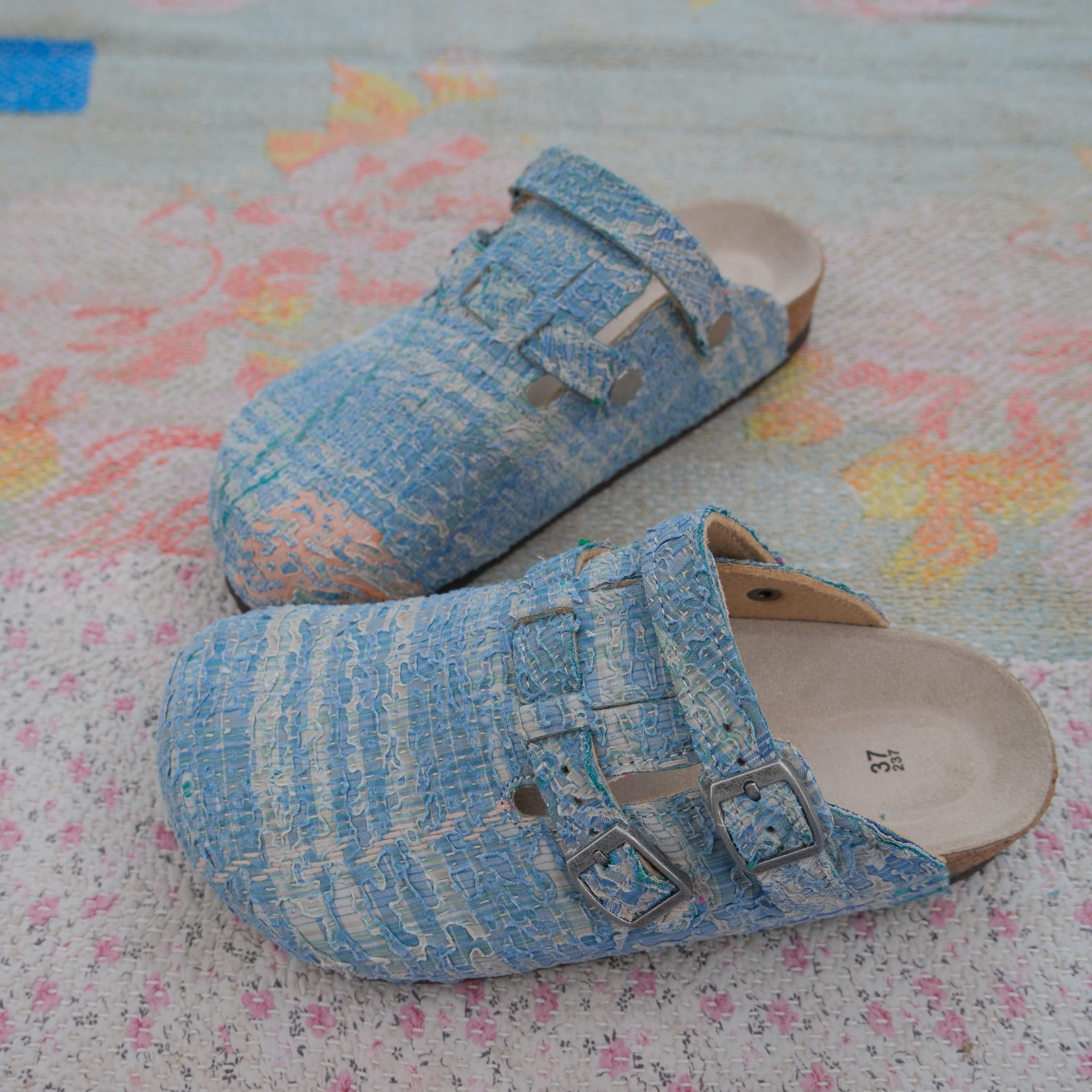 Bhoomi古布勃肯鞋时尚百搭单品手工个性撞色复古37-155