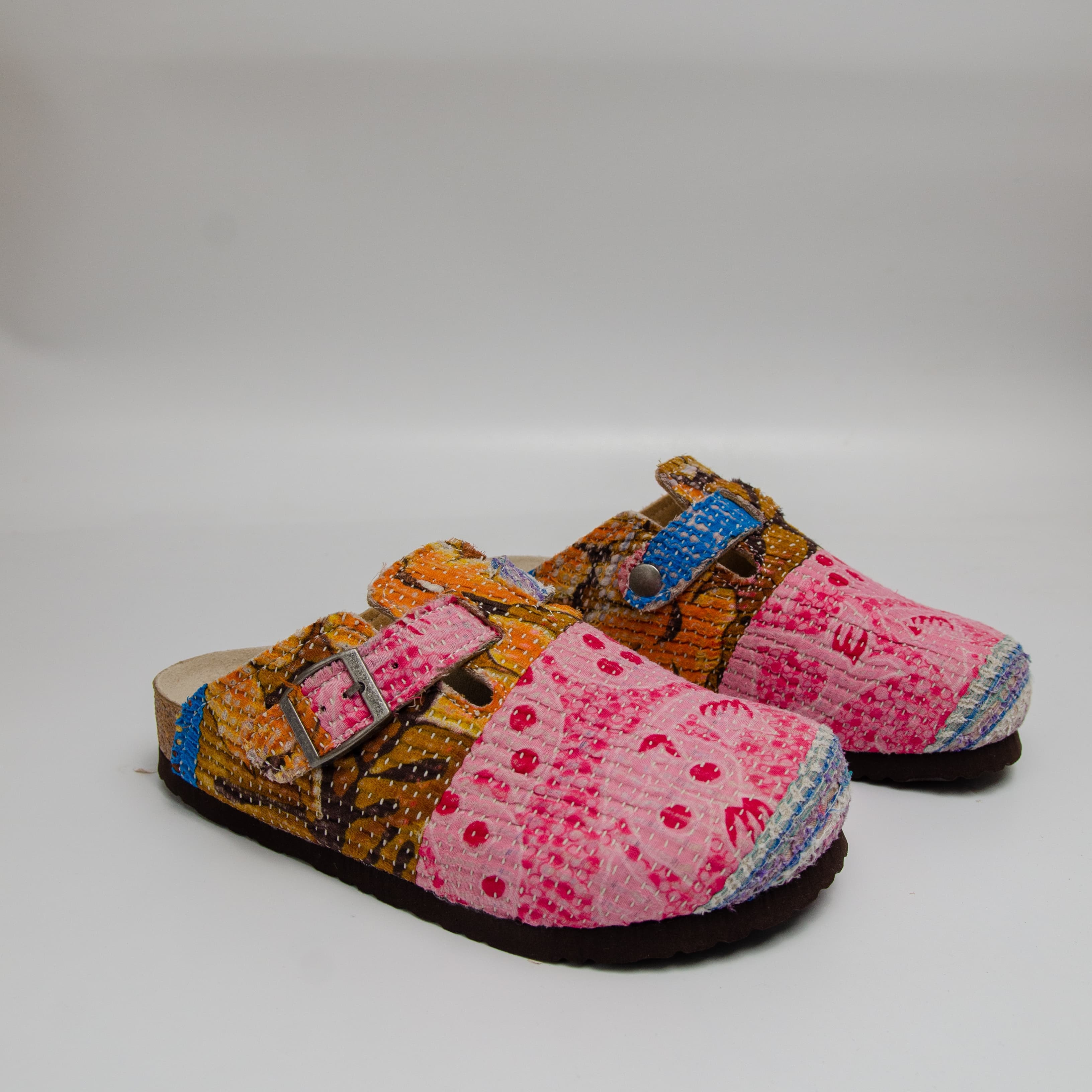 Bhoomi古布勃肯鞋时尚百搭单品手工个性撞色复古一鞋一拍36-183