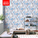 雅琪诺墙纸无纺布新中式 田园大花碎花北欧客厅卧室电视背景墙壁纸