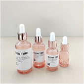 吸管精油分装 精华粉色避光玻璃滴管分装 瓶 瓶食品级空瓶10ML