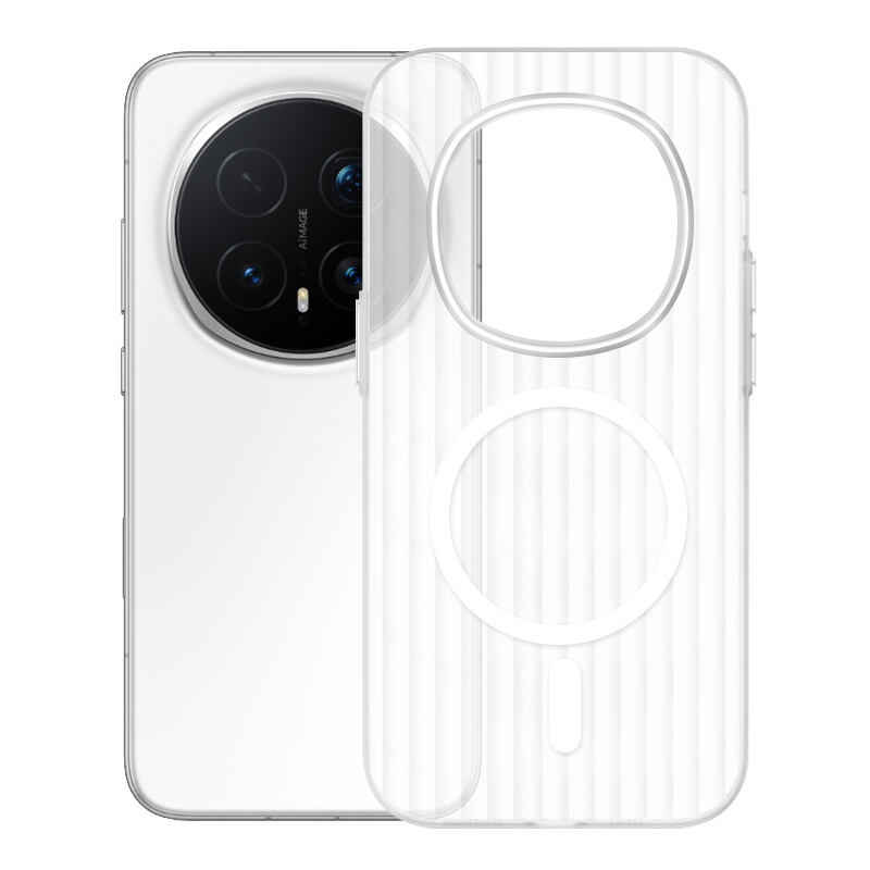 艾丰适用于荣耀Magic8手机壳8Pro新款瓦楞纹magic7磁吸冰雾磨砂Magic6Pro保护套全包防摔5pro男女爆款亲肤硬