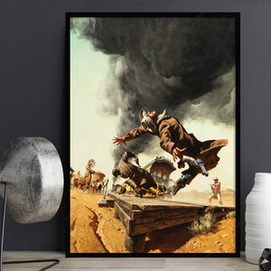 Once Upon a Time in the West 西部往事 电影海报装饰画酒吧挂画