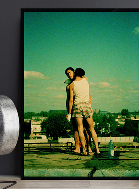 张国荣 春光乍泄春光乍洩 经典香港电影海报装饰画港式茶餐厅挂画