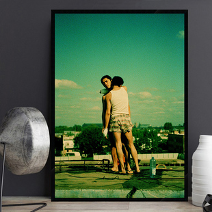 张国荣 春光乍泄春光乍洩 经典香港电影海报装饰画港式茶餐厅挂画