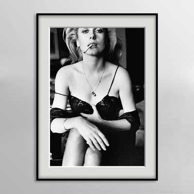 Helmut Newton 赫尔穆特纽顿 时尚大师黑白摄影装饰画服装店挂画