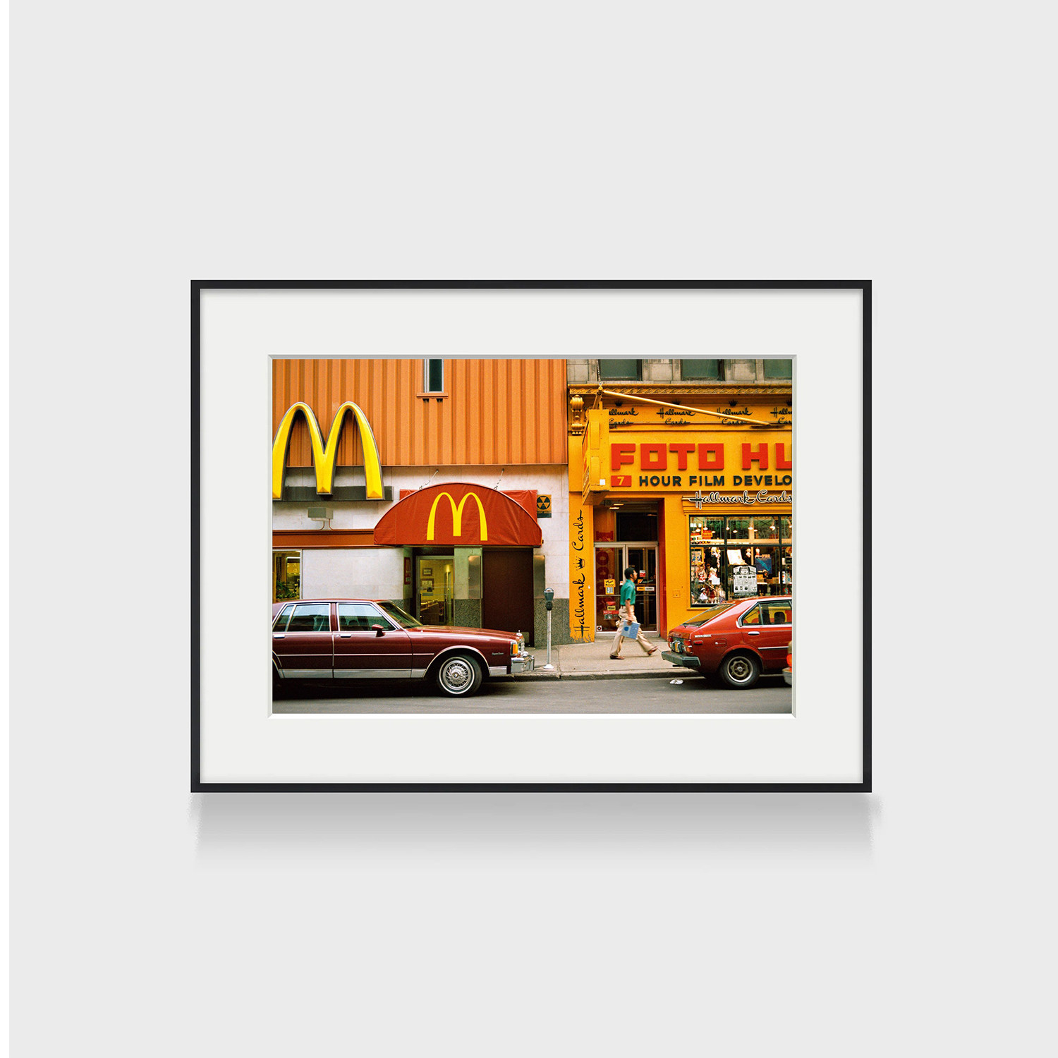 William Eggleston新彩色摄影美国复古装饰画客厅酒店卧室挂画图片