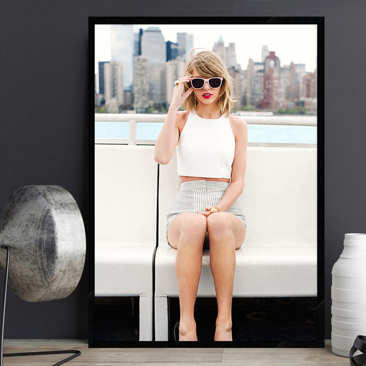 Taylor Swift 泰勒斯威夫特 乡村音乐海报装饰画餐厅酒吧壁挂画