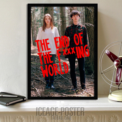 去他的世界  The End of The Fucking World 美剧海报装饰画 挂画