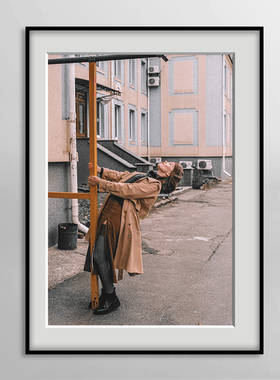 Joel Meyerowitz 时尚街头黑白摄影挂画高级感轻奢餐厅酒店装饰画