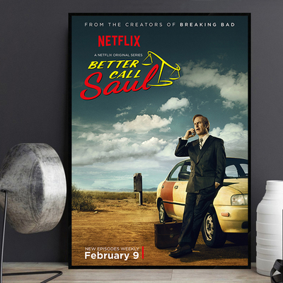 风骚律师 Better Call Saul 经典美剧电影海报装饰画书房床头挂画