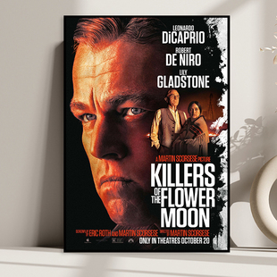 Killers of the Flower Moon 花月杀手电影海报墙画主题酒店挂画