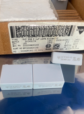 310v 1UF/105 BFC233820105 VISHAY-MKP338系安规薄膜电容器