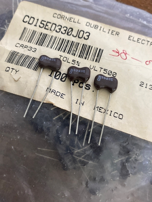 500V33PF/500V33PCDM云母电容